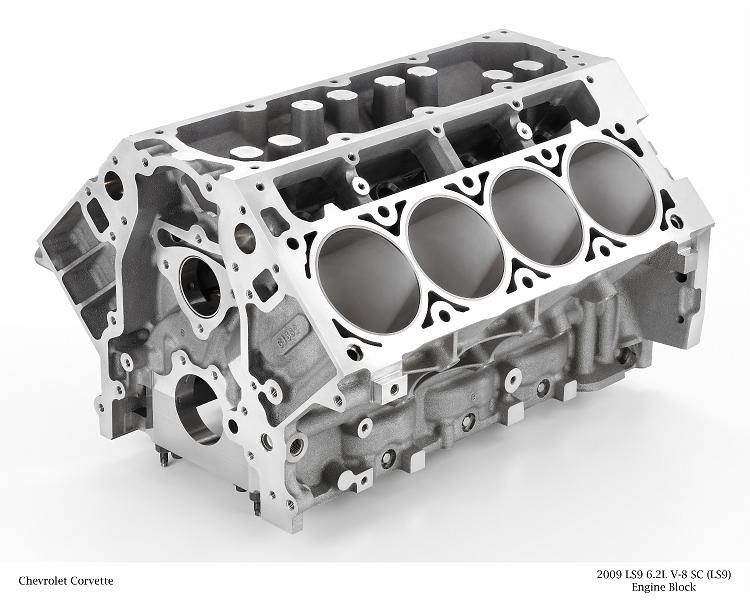 X09PT_EP006.jpg - 2009 LS9 6.2L V-8 SC (LS9) Engine Block for Chevrolet Corvette. X09PT_EP006  (United States)