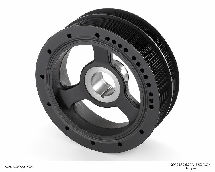 X09PT_EP018.jpg - 2009 LS9 6.2L V-8 SC (LS9) Damper for Chevrolet Corvette. X09PT_EP018  (United States)