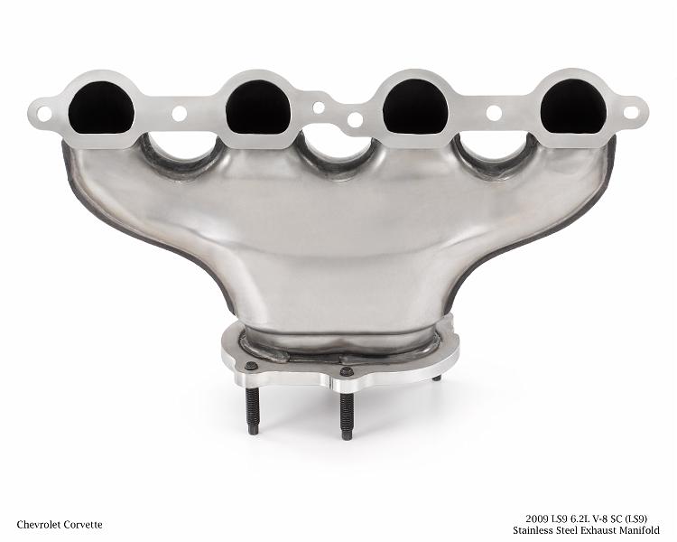 X09PT_EP022.jpg - 2009 LS9 6.2L V-8 SC (LS9) Stainless Steel Exhaust Manifold for Chevrolet Corvette. X09PT_EP022  (United States)