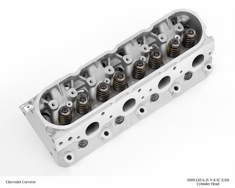 X09PT_EP024.jpg - 2009 LS9 6.2L V-8 SC (LS9) Cylinder Head for Chevrolet Corvette. X09PT_EP024  (United States)