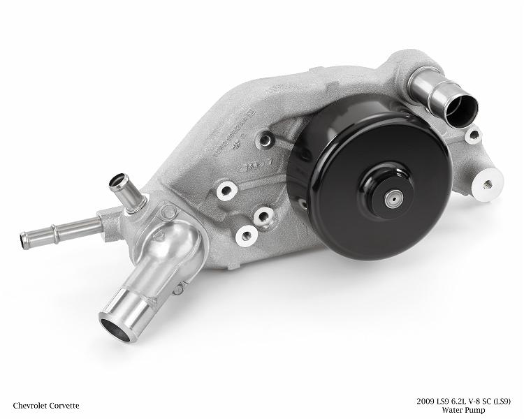 X09PT_EP039.jpg - 2009 LS9 6.2L V-8 SC (LS9) Water Pump for Chevrolet Corvette. X09PT_EP039  (United States)