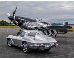 Mustang and Corvette